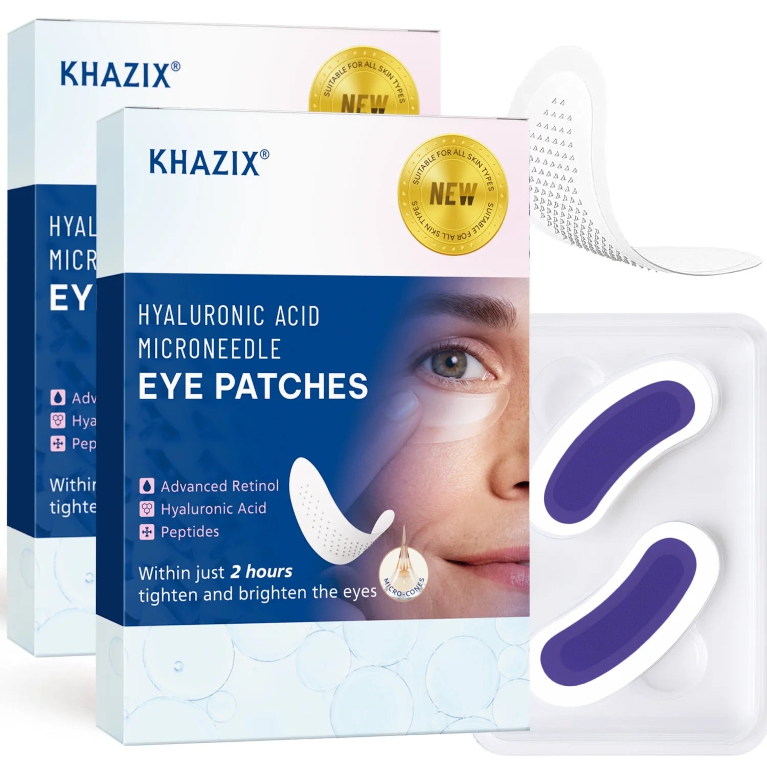 Parches de Retinol con ácido Hialuronico (1 Par)