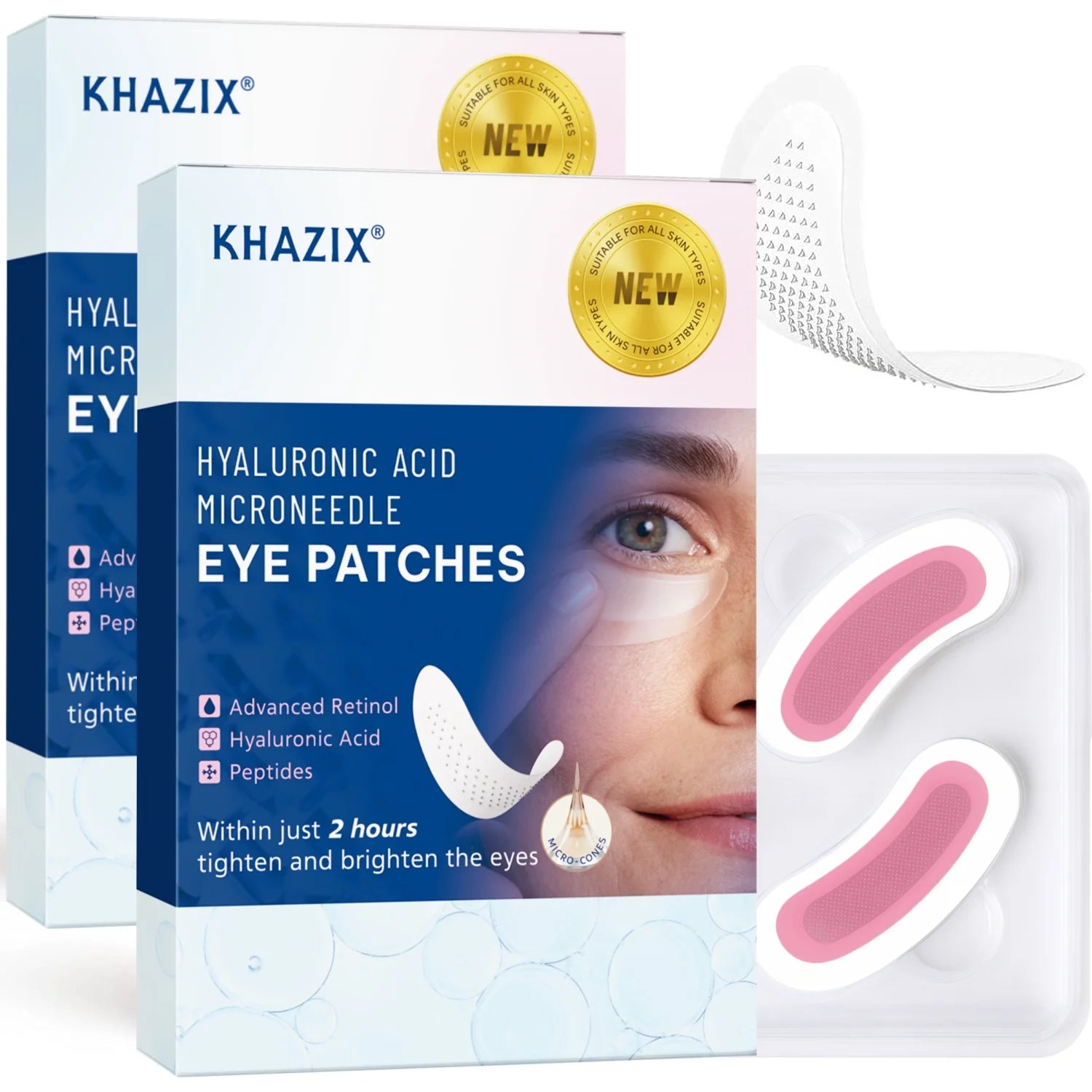 Parches de Retinol con ácido Hialuronico (1 Par)