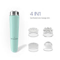 Masajeador facial eléctrico 4 en 1 con microvibración