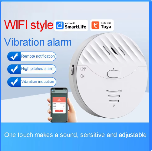 Alarma Antirrobo Inteligente de Vibración WiFi
