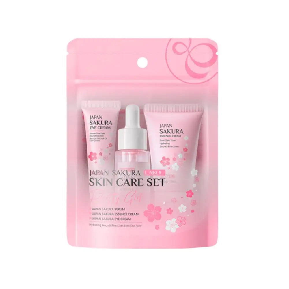 Sakura Skin Care Sets & Kits With Cleanser Serum Eye Cream essence Cream Beauty Products For Women