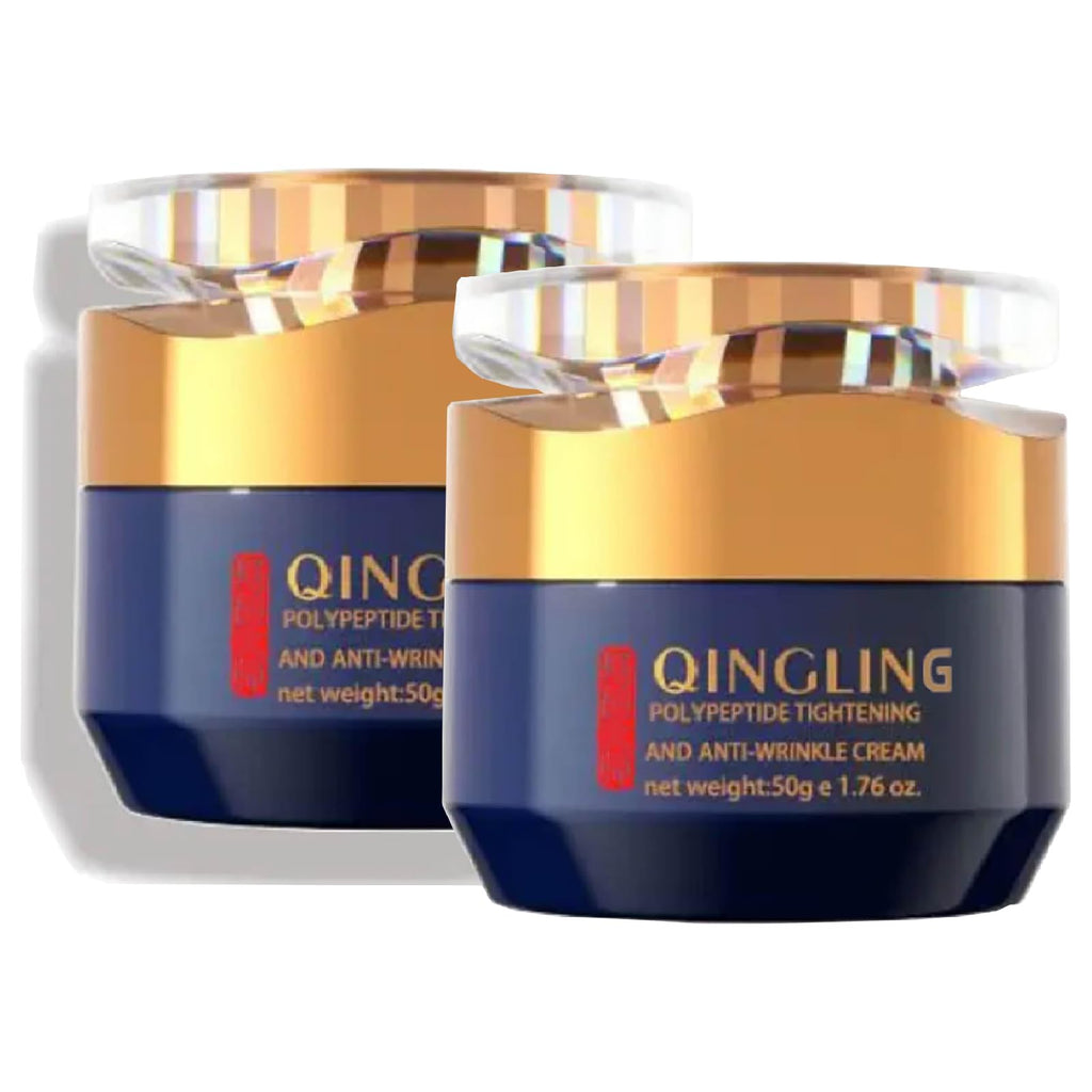 QINGLING Crema para arrugas  mujer y hombre (2pcs)
